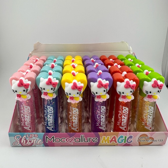 Hello Kitty | Makeup | Hello Kitty 6 Pack Color Changing Lip Gloss New ...